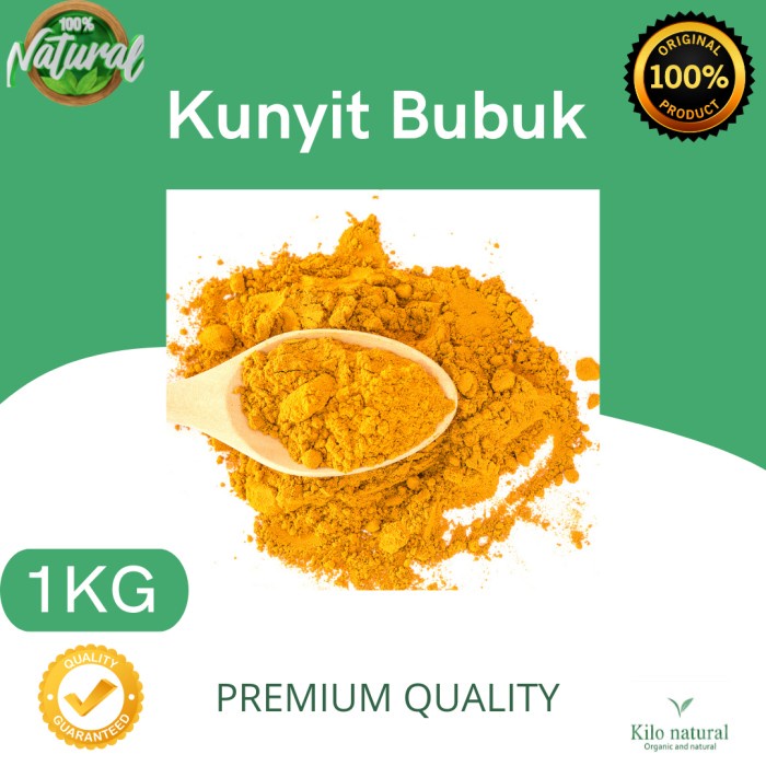 

Lezat- Kunyit Bubuk 1Kg / Turmeric Powder 1Kg