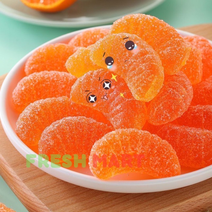 

Naraya Orange Soft Candy / Permen Lunak Rasa Dan Bentuk Jeruk 500gr