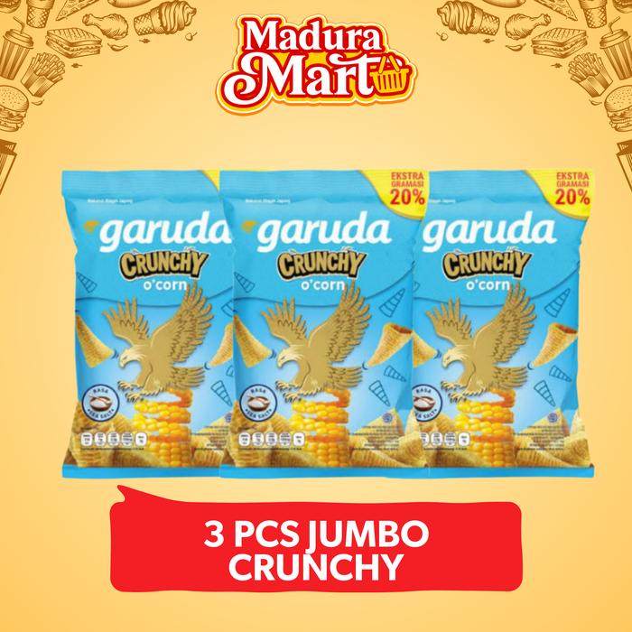 

[TEBUS ] 3 PCS GARUDA CRUNCHY JUMBO @70gr