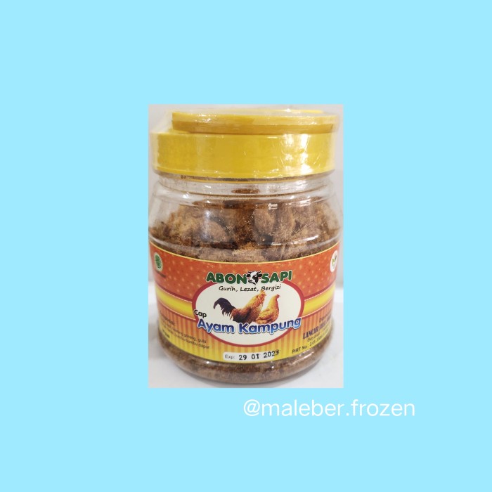 

abon sapi cap ayam kampung 200gr