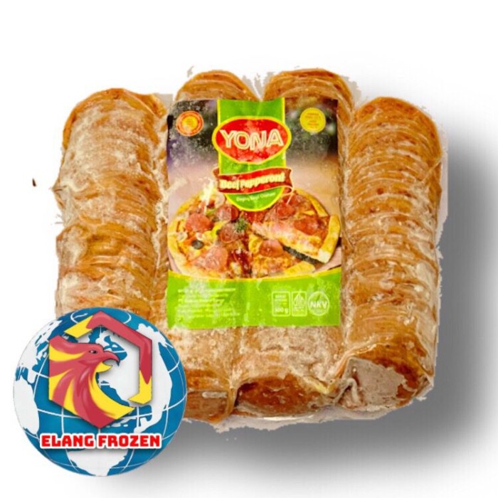 

Lezat- Yona Beef Pepperoni pizza 500gr