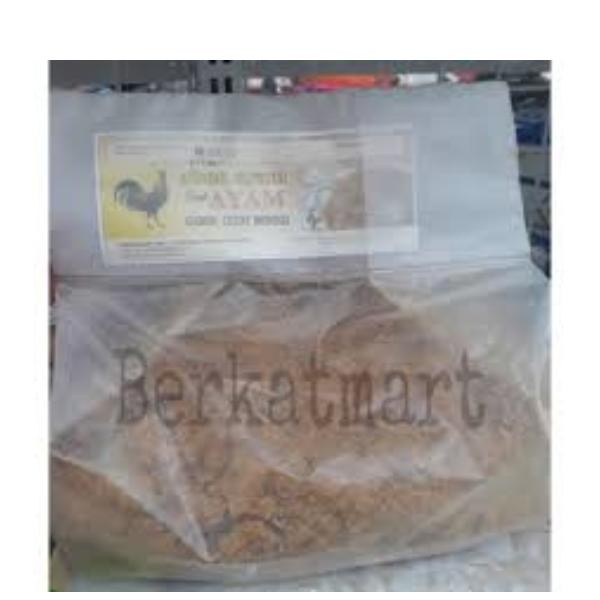 

Abon Ayam cap Dua Ayam kemasan 500 gr