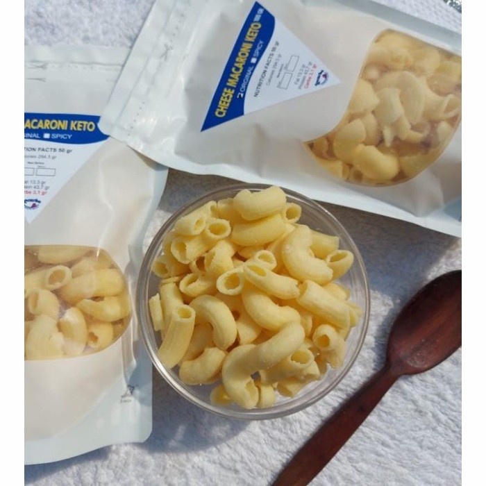 

Snack Diet Keto Makaroni Keju Ketofriendly