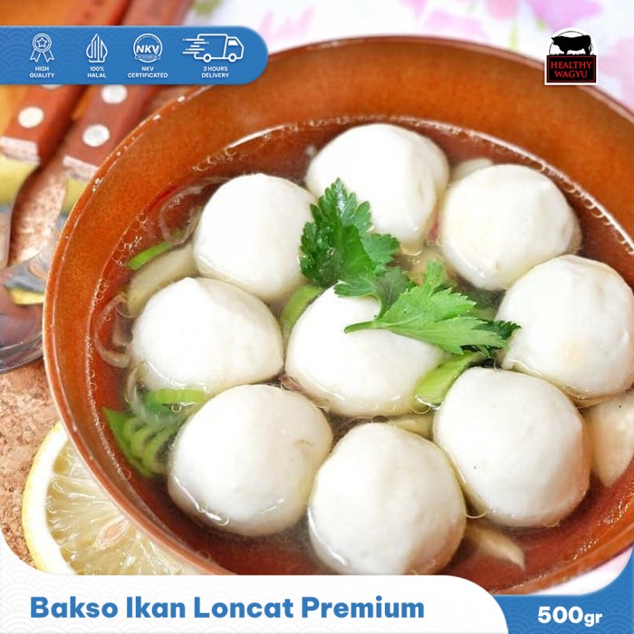 

Lezat- BASO IKAN LONCAT/ FISH BALL 500GR