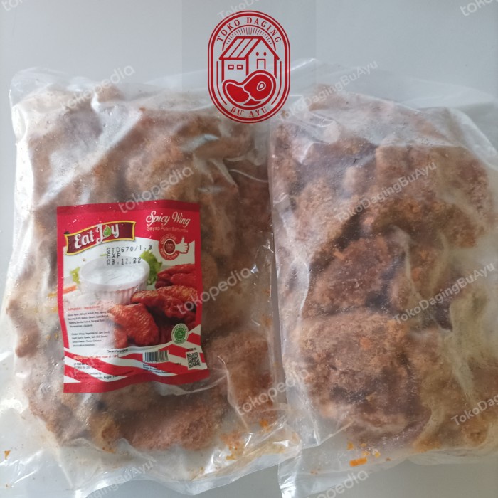 

Lezat- Eat Joy Chicken Nugget Spicy Wing 1 kg Murah
