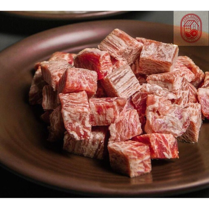 

Lezat- Saikoro Wagyu Meltique Cube @500 gram Murah