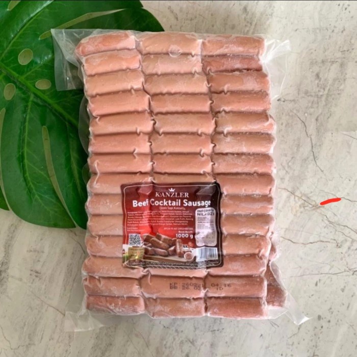 

Lezat- KANZLER SOSIS BEEF COCKTAIL 1kg