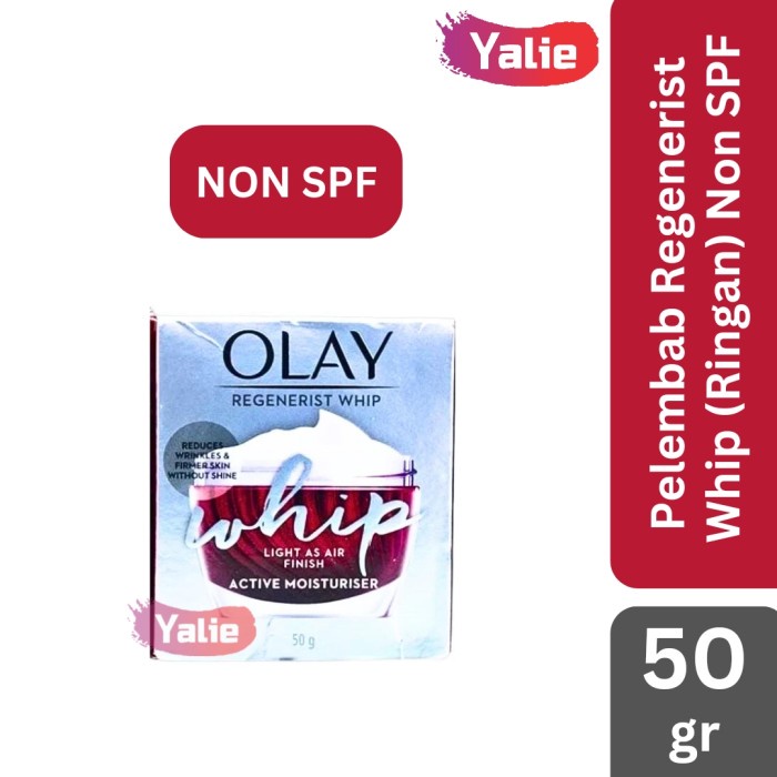 OLAY REGENERIST WHIP UV SPF 30 50GR ACTIVE MOISTURISER DAY CREAM