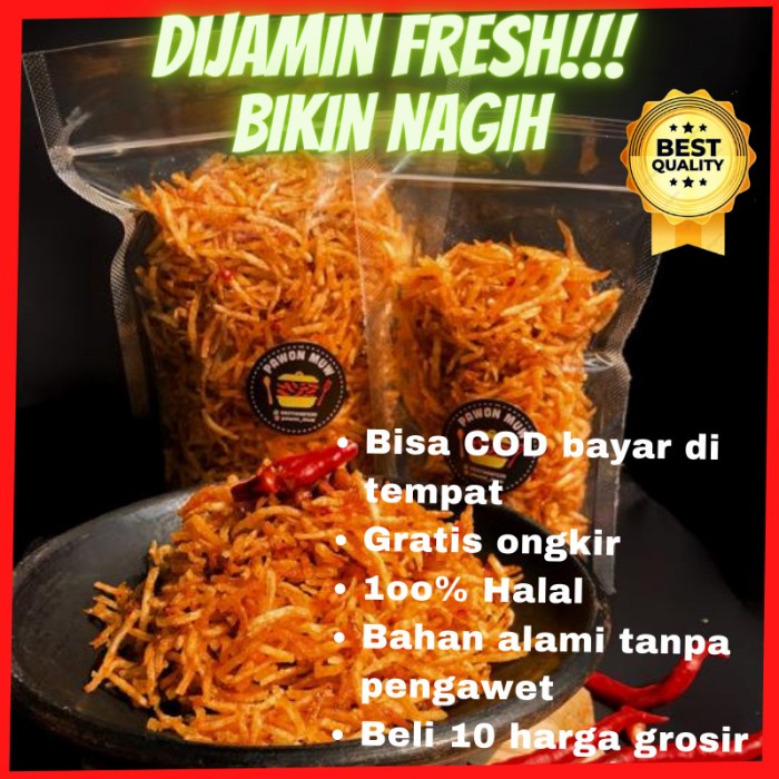 

Termurah / Kering Kentang 250 Gram / Kentang Mustofa / Kentang Kering