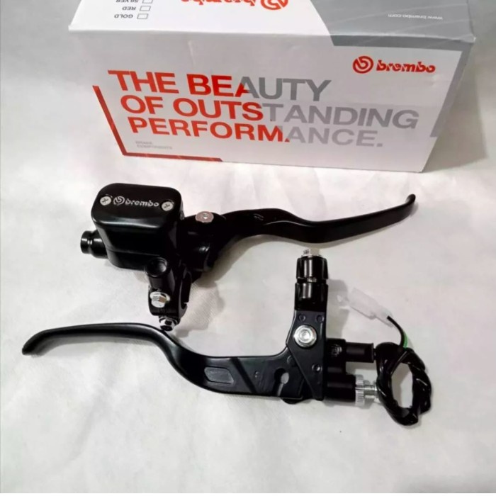 Handle Master Rem Set Kopling Brembo Kotak Tabung Oval Copy Model Rcb - Asli