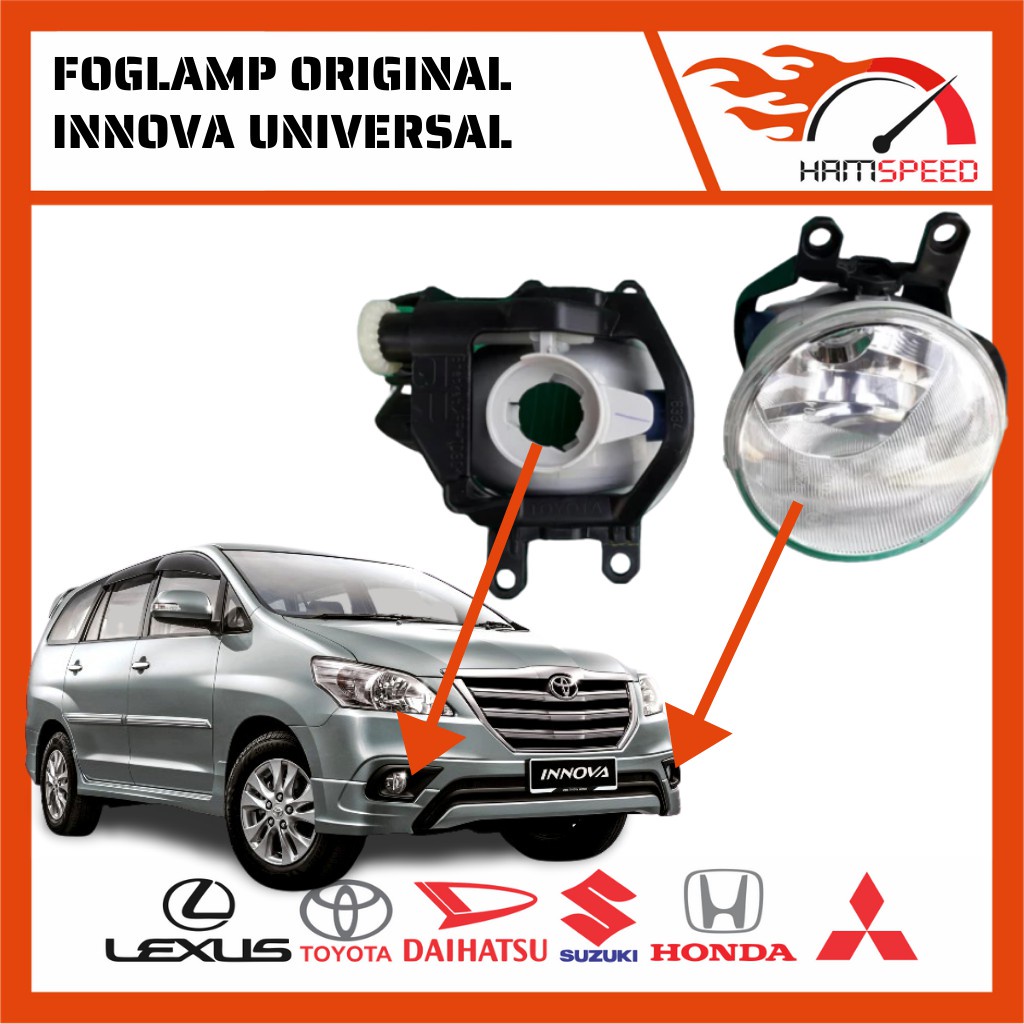 Lampu Kabut Innova FogLamp Innova Original Fog Lamp Universal Lampu Kabut Universal