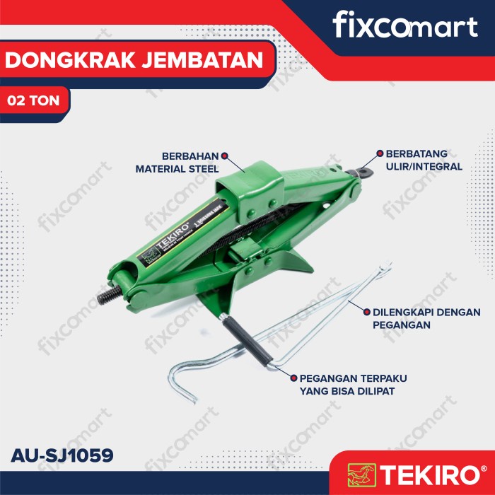TEKIRO DONGKRAK JEMBATAN 2 TON ORIGINAL