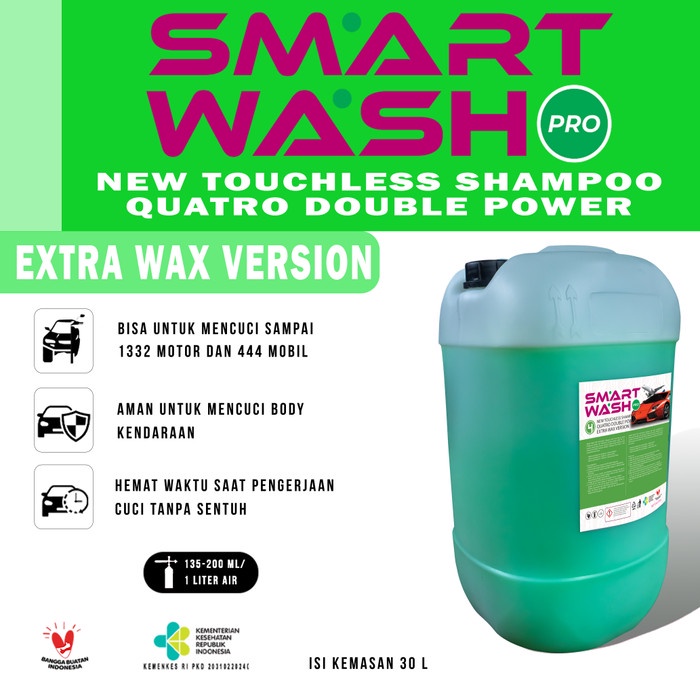 SHAMPOO TOUCHLESS SMART WASH QUATRO POWERFULL ORIGINAL