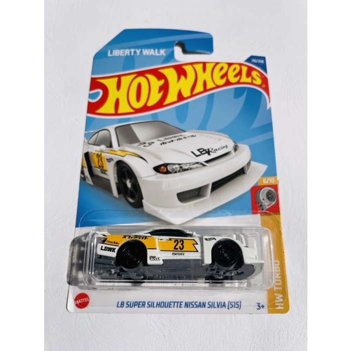 HOTWHEELS HOT WHEELS LB SUPER SILHOUETTE NISSAN SILVIA (S15) PUTIH