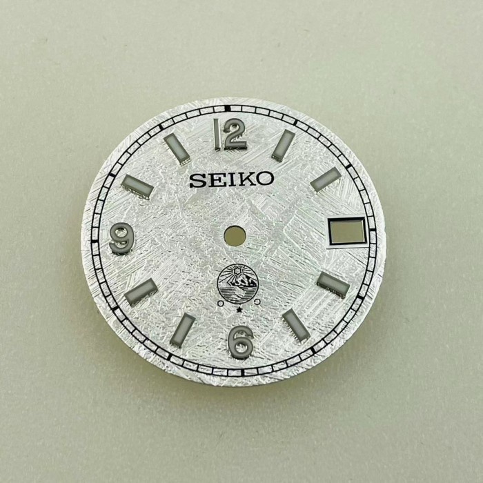 Kualitas No1 Nh35 Meteorite Dial 28.5Mm Seiko Mod