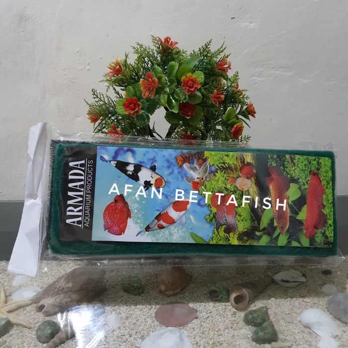 YOK DI CO. KAPAS ARMADA GREEN WOLL 2 LAPIS MEDIA FILTER AQUARIUM / BUSA FILTER