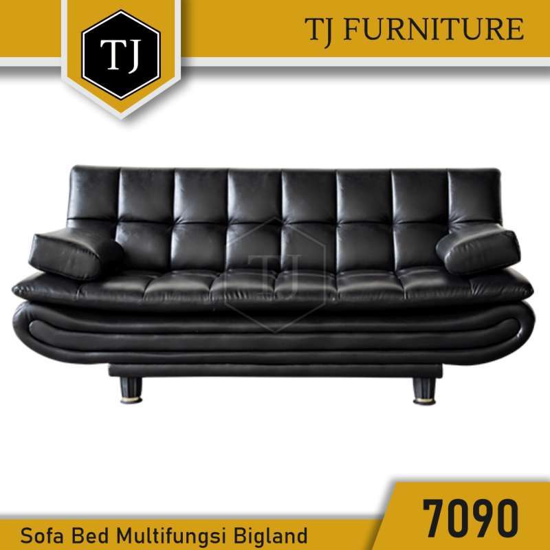 Sofabed Bigland 7090 Sofa Bed Minimalis Multifungsi Sofa Tamu Kulit *