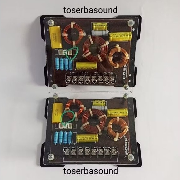 Crossover pasif murni speaker 3way Foss audio mobil