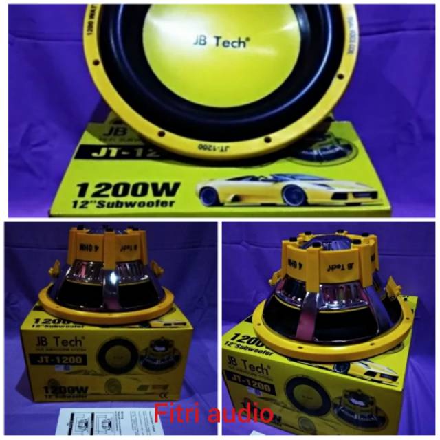 Subwoofer 12inch Jbtech 1200 murah dan bagus