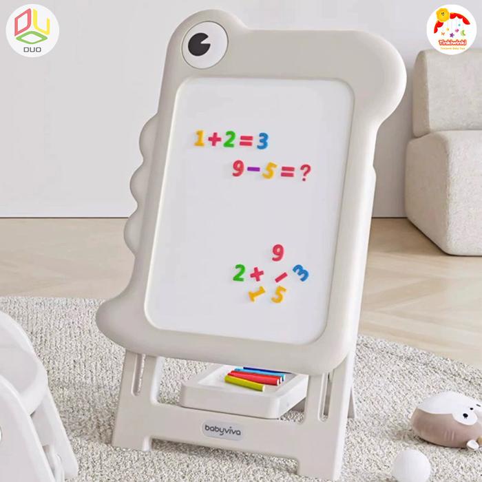 

TERLARIS DUO LADIES Dino whiteboard/ papan tulis dinosaurus