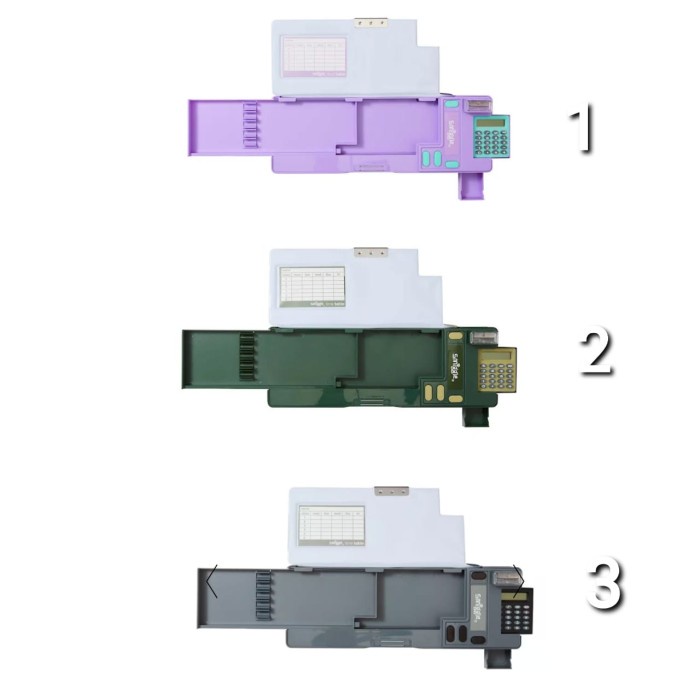 

TERLARIS Smiggle Pop Out Best Budz Calculator Pencil Case Original