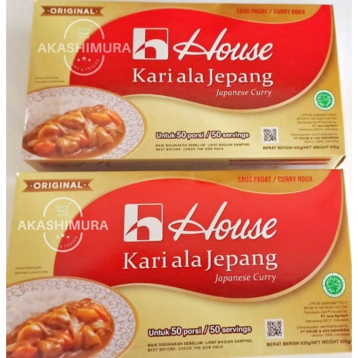 

HOUSE KARI ALA JEPANG / HOUSE CURRY 1 KG HALAL