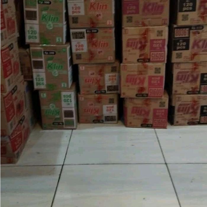 Ready Stock 1 Karton Soklin Liquit Cair Saset Isi 120 Pcs Packing Aman