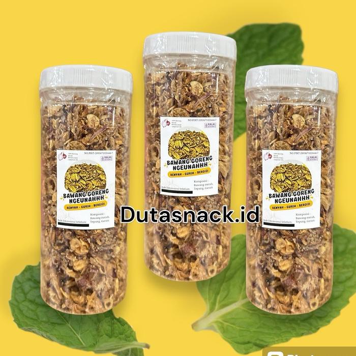 

Bawang Goreng Dapat 3 Toples - Bawang Brebes Premium
