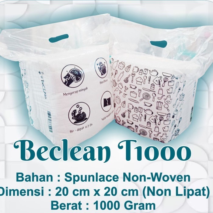 JTTOP" TISU KOMPOR KILOAN - TISU SERBAGUNA 1 KG - TISU KOMPOR BE CLEAN 1 KG
