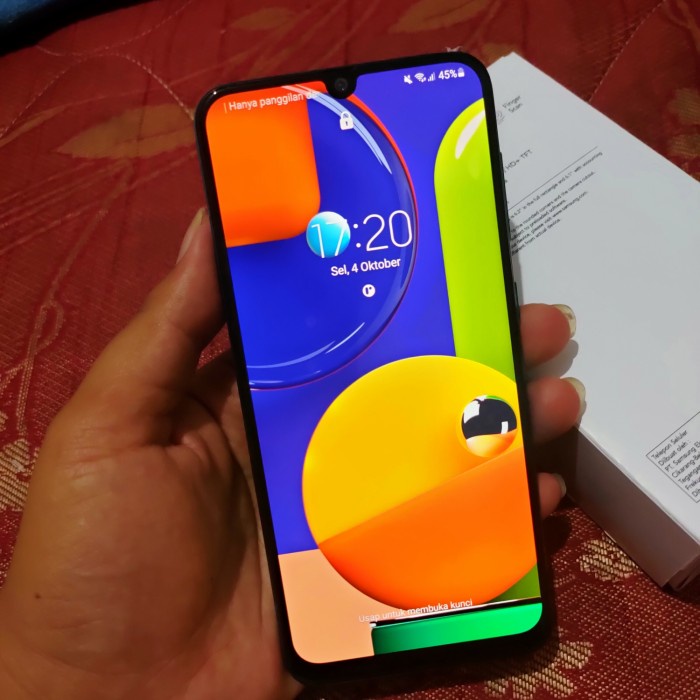 samsung a50s fulset nfc nfc 64gb hp bekas murah nominus lcd ori *