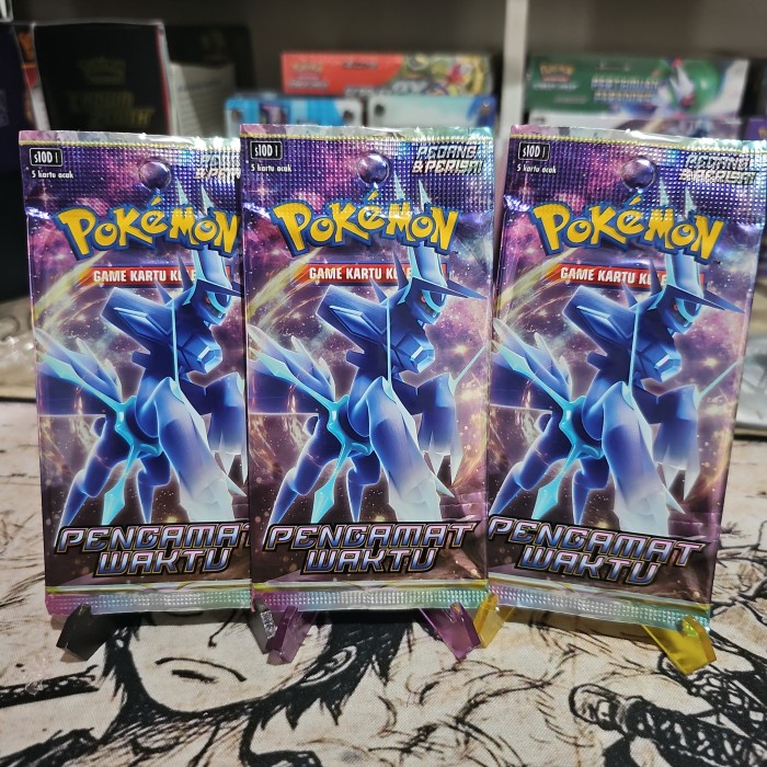 Booster Pack Pengamat Waktu Pokemon Tcg Indonesia Original