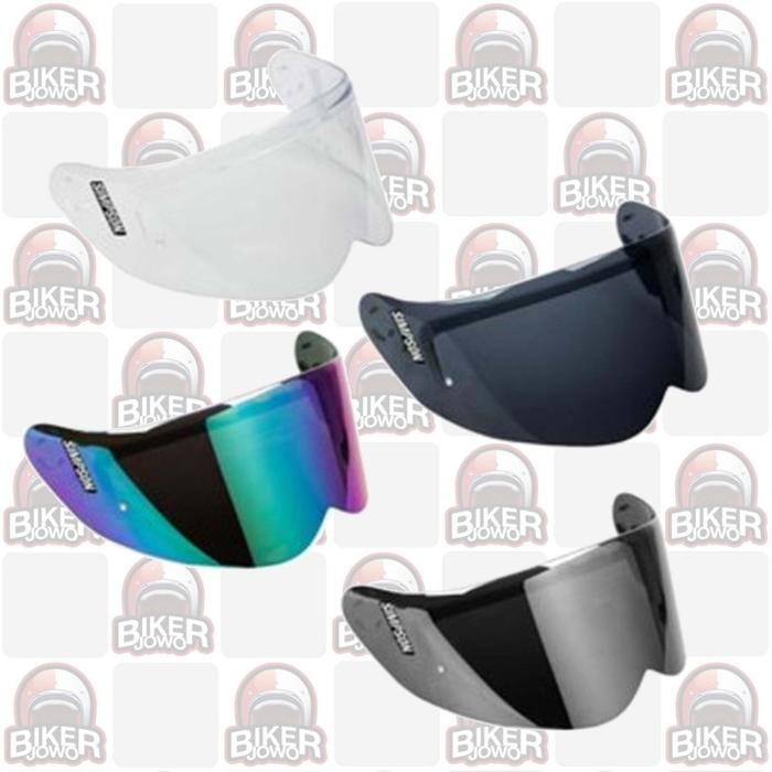 Visor - Kaca Helm Simpson Venom Ghost Bandit Modular