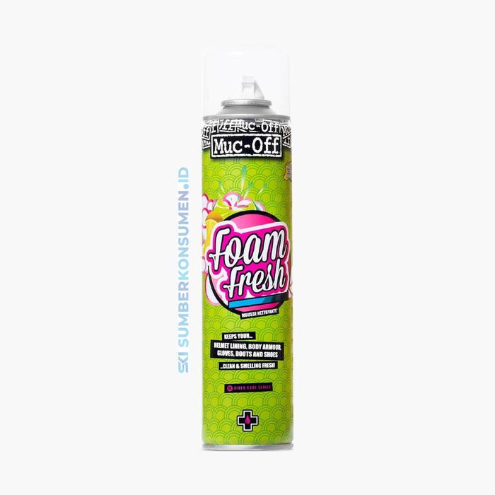 Muc Off Foam Fresh 400Ml / Pembersih Pewangi Helm Sepatu Sarung Tangan