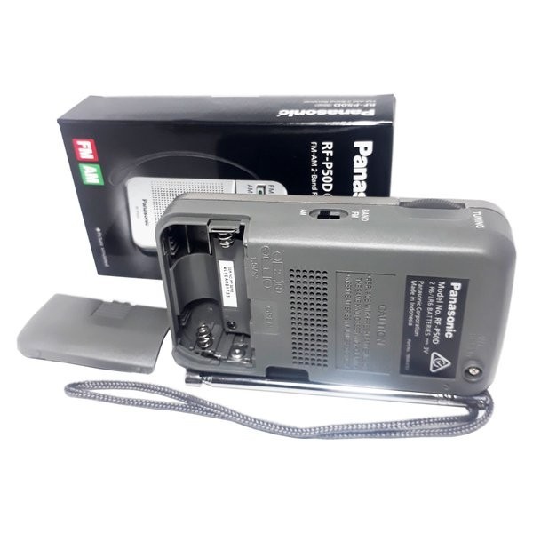 (GoodSeller) Radio Kecil Panasonic RF-P50 AM FM Radio Saku
