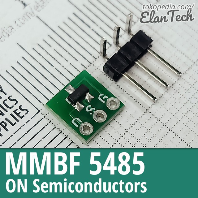 (GoodSeller) MMBF5485 2N5485 2N 5485 Original On Semi Transistor N-Ch JFET ElanTech