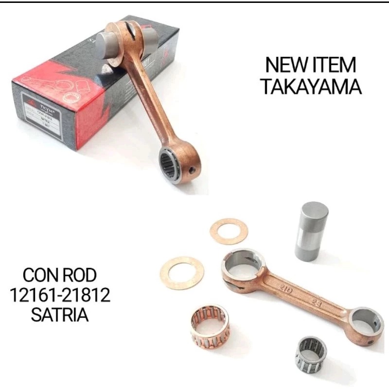 Conrod Assy  SATRIA 12161-21812 TAKAYAMA Genuine Part