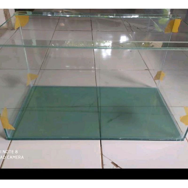 aquarium 60x40x40 akuarium kaca polos aquarium channa