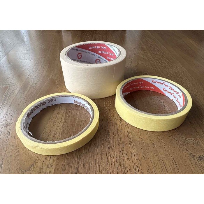 

NEW..!! MASKING TAPE 24MM X 22 YARD NANKO