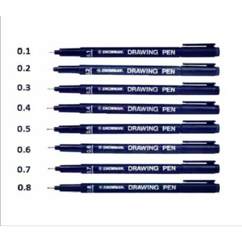 

Drawing Pen Snowman Ft-700