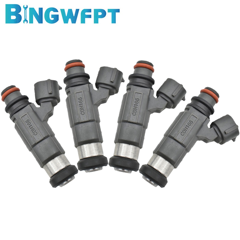 NEW 4PCS Fuel Injector Nozzle CDH166 INP770 1571066D00 15710-66D00 for Mitsubishi Suzuki Vitara 1.6L