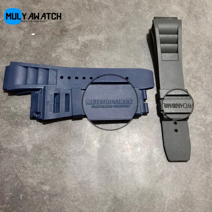 BARU.. RICARD MILE STRAP TALI JAM RM RUBBER RM011 RM11 RM-11