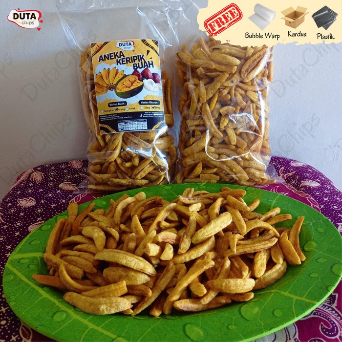 

(TopSeller) Keripik Nangka 500g Grade A Super Khas Malang Home Industri