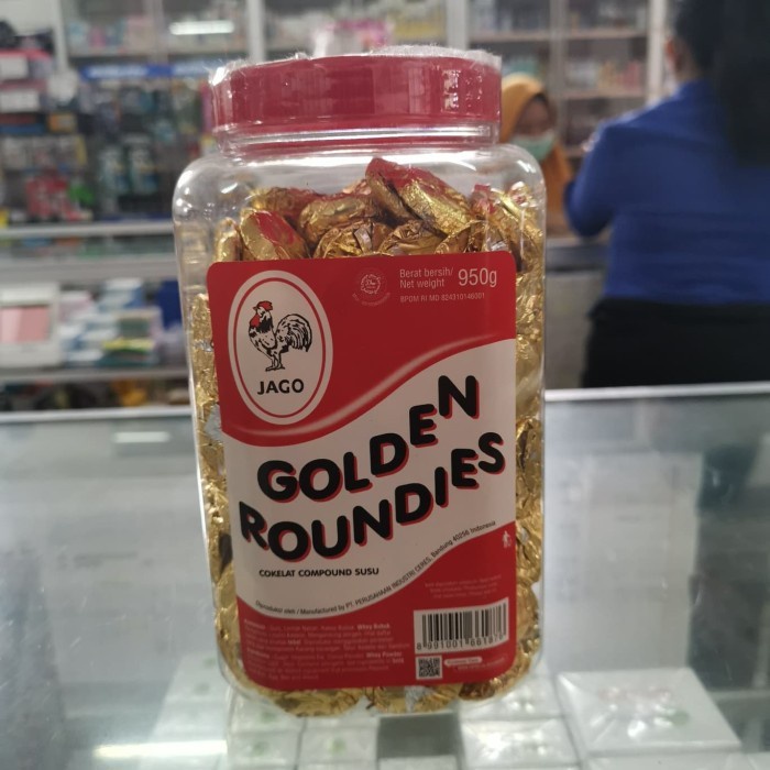 

(TopSeller) Golden Roundies Cokelat Compound Susu Jago