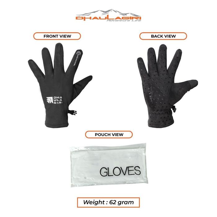 Dhaulagiri Gloves Windstopper - Sarung Tangan Windstopper
