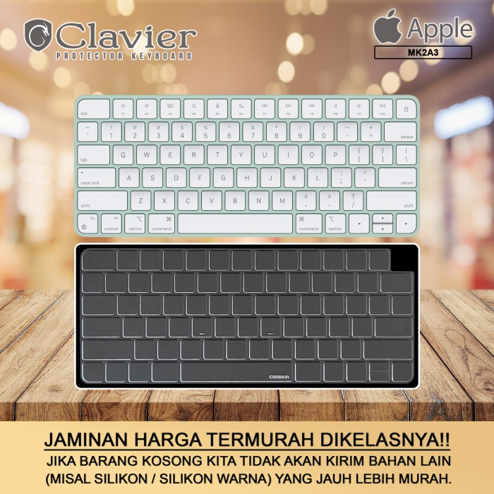 Cover Protector Apple Magic Keyboard Mk2A3 Mac Imac M1 2021 Cooskin