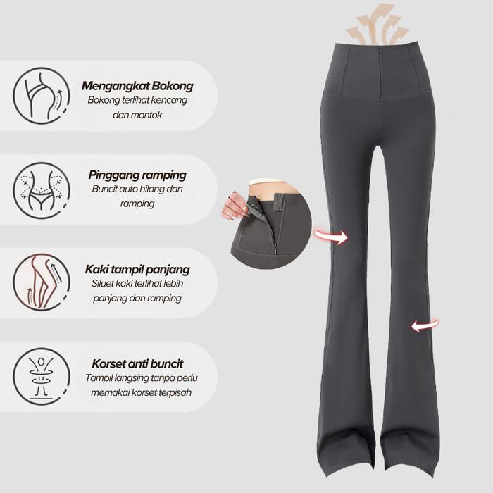 JOLIE FASHION LEGGING KORSET CUTBRAY / LEGGING CUTBRAY CORSET WANITA