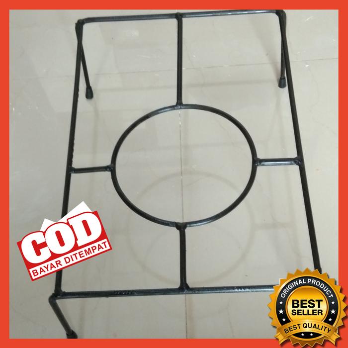 BEHEL TATAKAN KOMPOR RINNAI TUNGKU 1 / TATAKAN OVEN KOMPOR RINNAI 1 TUNGKU / BESI DUDUKAN KOMPOR/