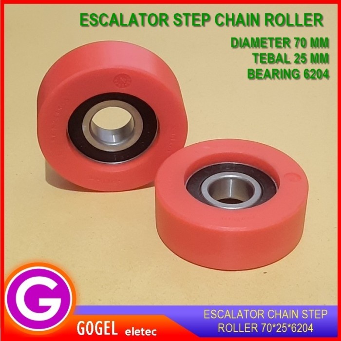 TERLARIS ESCALATOR ROLLER STEP CHAIN/ROLLER ESCALATOR CHAIN STEP/ROLLER STEP ESKALATOR 70 25 6204