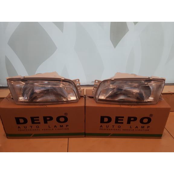 Headlamp Lampu Depan Depo Mitsubishi Lancer Evo 4 CK4