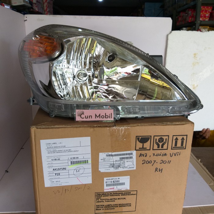 Head lampu besar avanza xenia 2007-2011 ASLI kanan ORIGINAL ASTRA